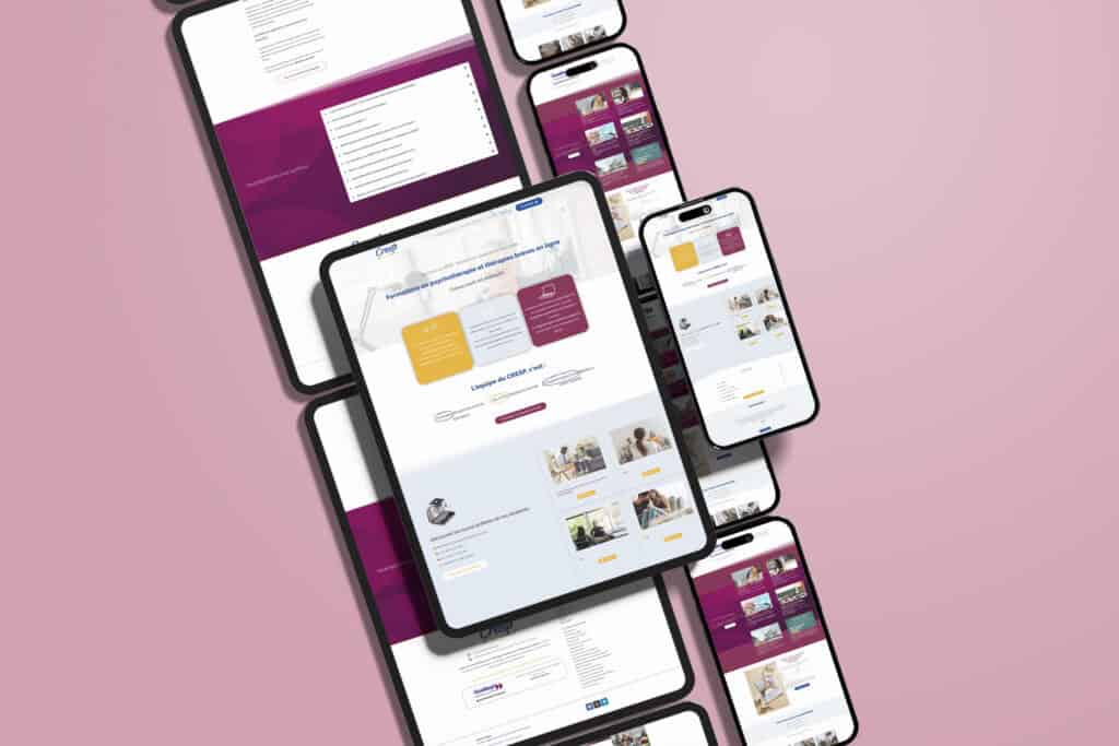 Colorful Tablet and Smartphone Mockup copy